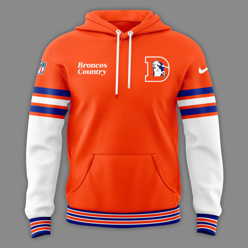 Denver Broncos #Throwbackto77 Hoodie - Image 2