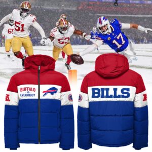 Buffalo Bills 2024 Premium Limited 3D Down Jacket
