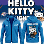 Special New Oklahoma City Thunder x Hello Kitty ZipHoodie 2024