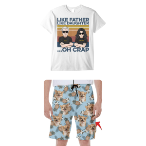 Beach Vibes: Dive into Summer with Your Own Personalized T-Shirt and Shorts