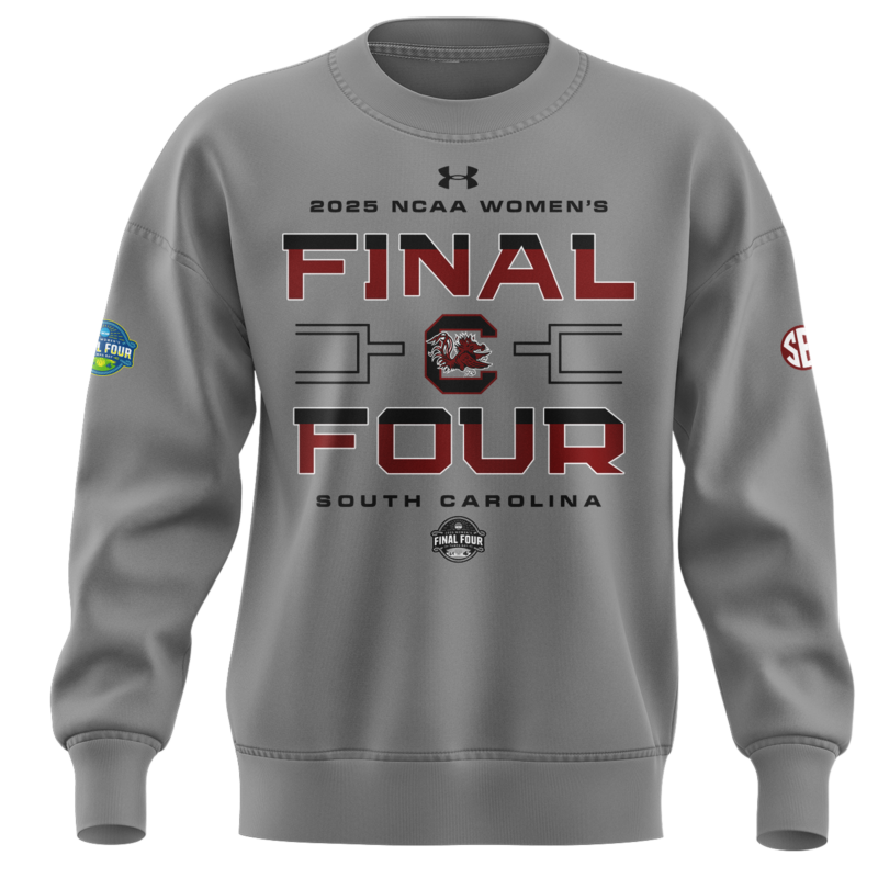 South Carolina Gamecocks 2025 NCAA Women's Basketball Tournament March Madness Final Four Sweatshirt - Image 2