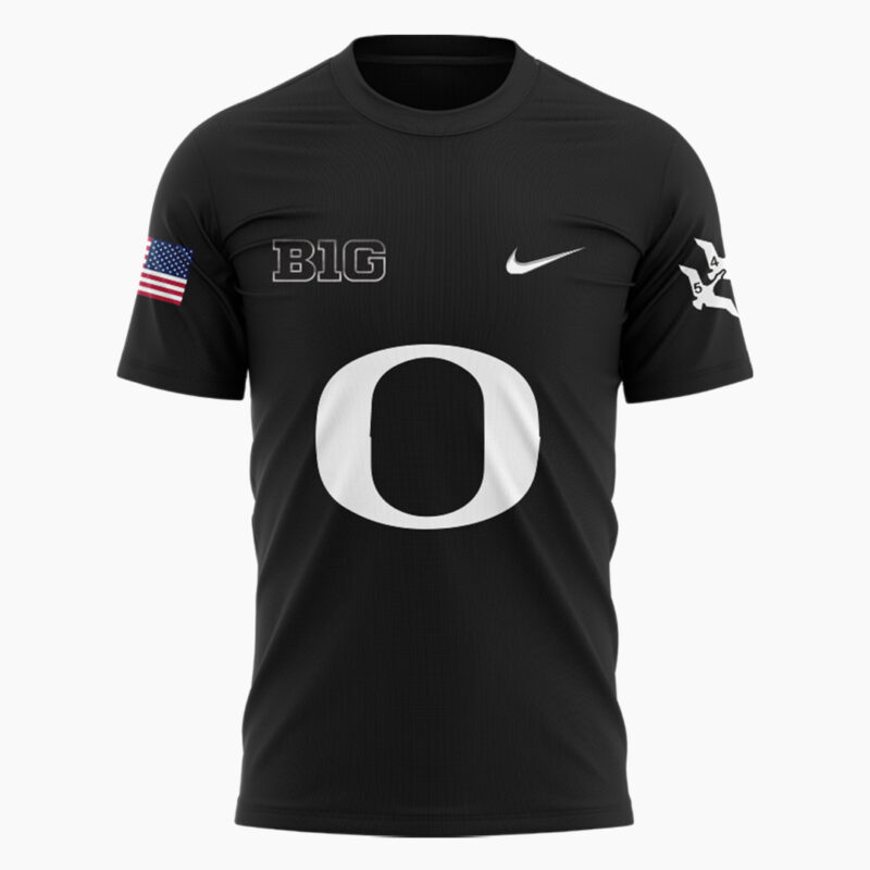 Men’s Oregon Ducks Football "Disrupt the Darkness" Game Shirt - Image 3