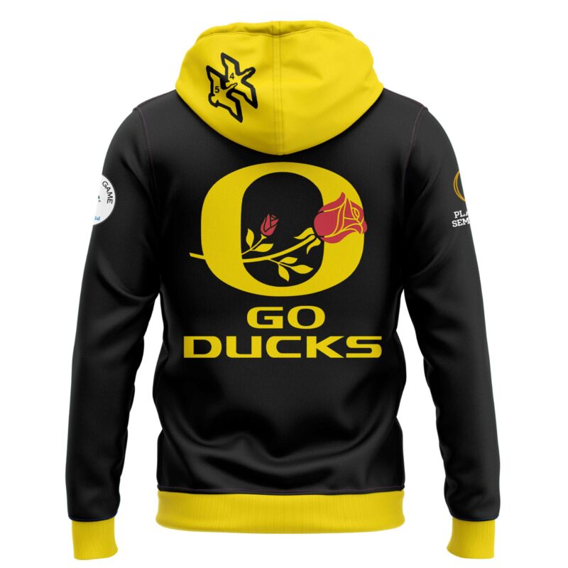 Oregon Ducks Rose Bowl Game 2024 Hoodie V3 - Image 3