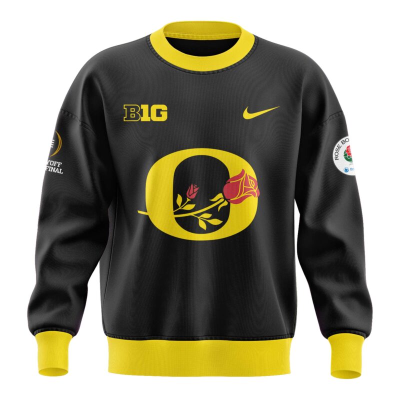 Oregon Ducks Rose Bowl Game 2024 Sweatshirt V3 - Image 2