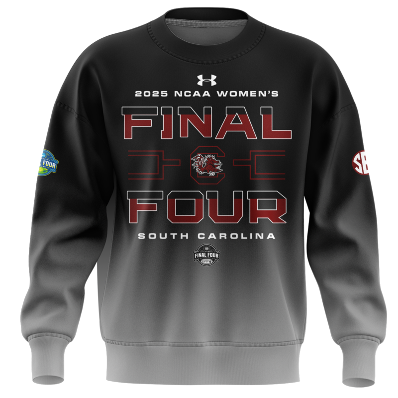 South Carolina Gamecocks 2025 NCAA Women's Basketball Tournament March Madness Final Four Sweatshirt - Image 2