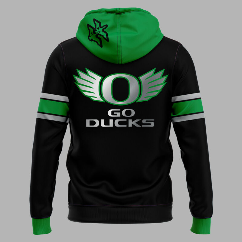 Oregon Ducks Football Big Ten Championship Game Hoodie 2024 - Image 3
