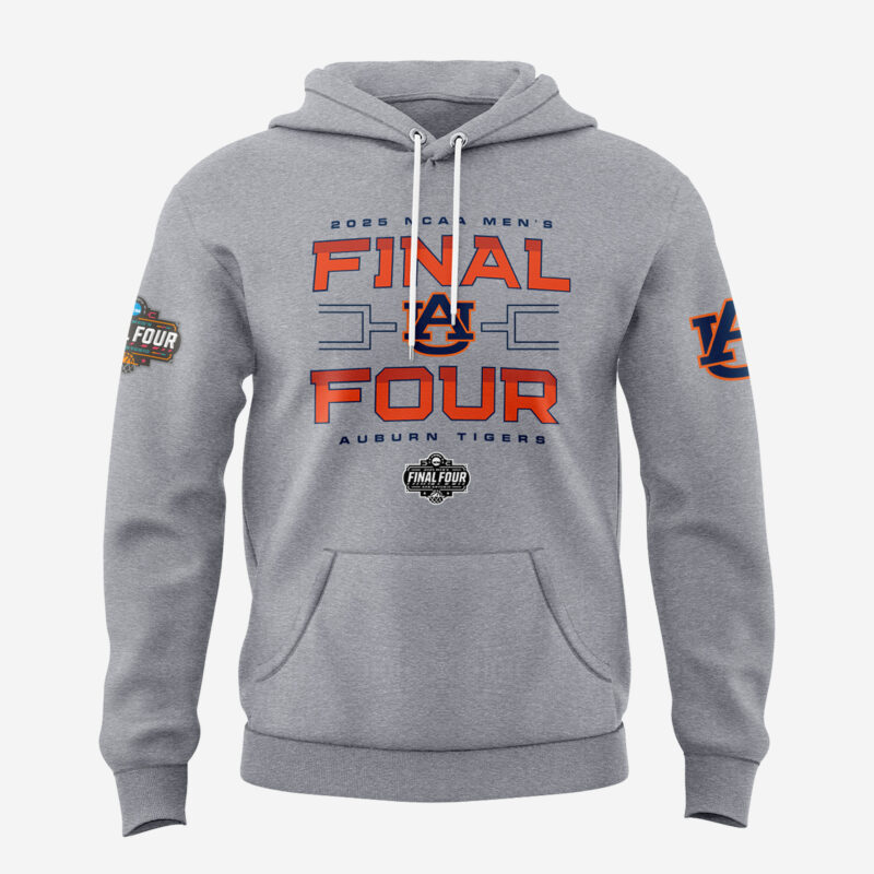 Auburn Tigers Men's Basketball 2025 Final Four Hoodie - Image 2