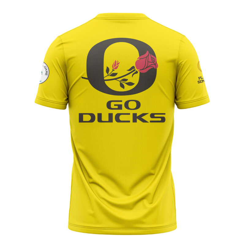 Oregon Ducks Rose Bowl Game 2024 Tee V1 - Image 3