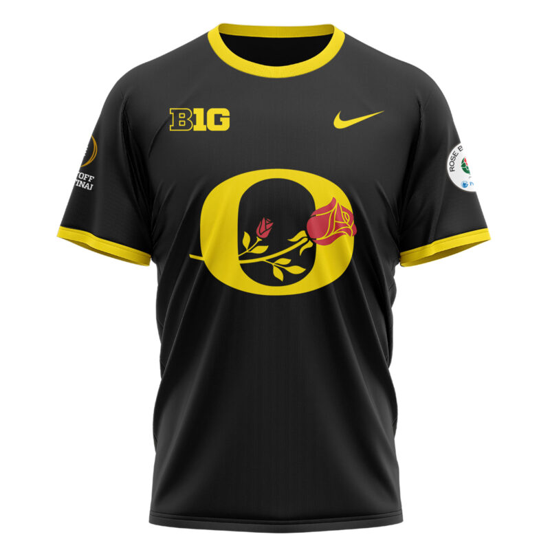 Oregon Ducks Rose Bowl Game 2024 Tee V3 - Image 2