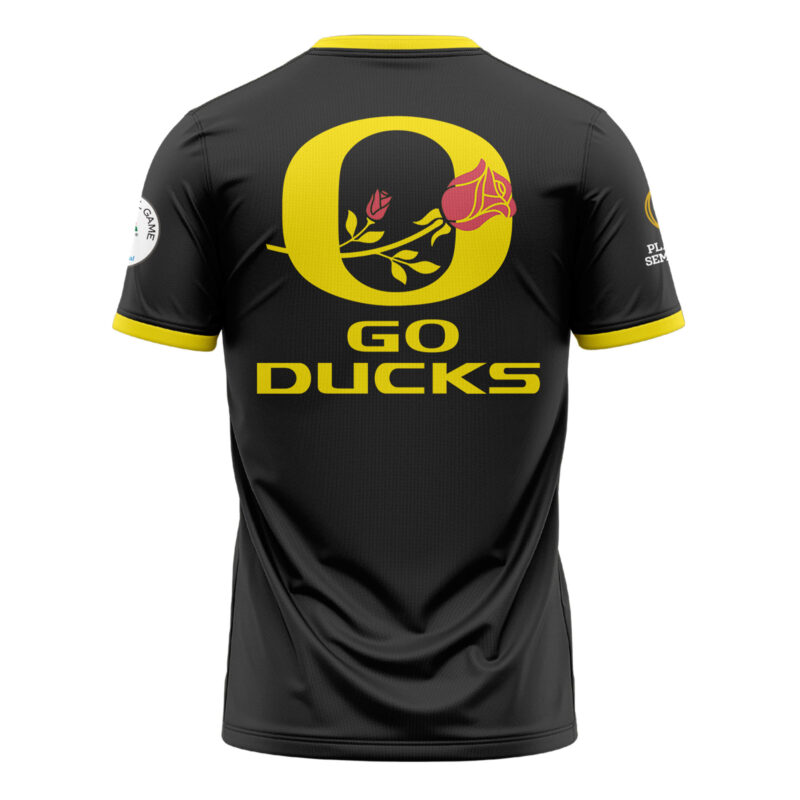 Oregon Ducks Rose Bowl Game 2024 Tee V3 - Image 3