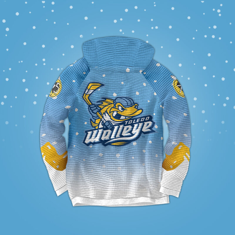 Toledo Walleye x Peanuts Night Limited Edition Hooded - Image 3