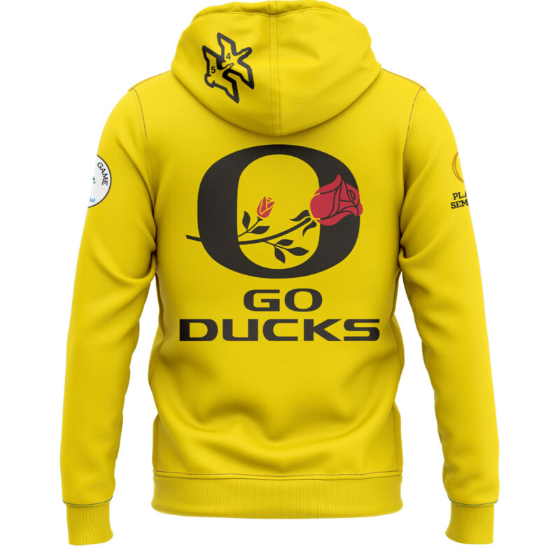 Oregon Ducks Rose Bowl Game 2024 Hoodie V1 - Image 3