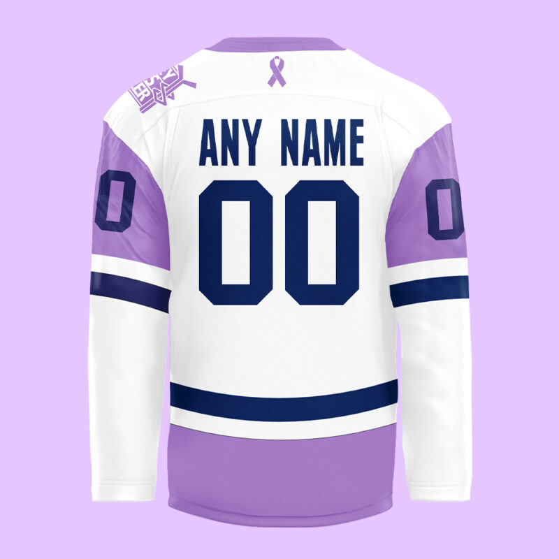 2024 Toronto Maple Leafs x Hockey Fights Cancer Night Jersey - Image 3