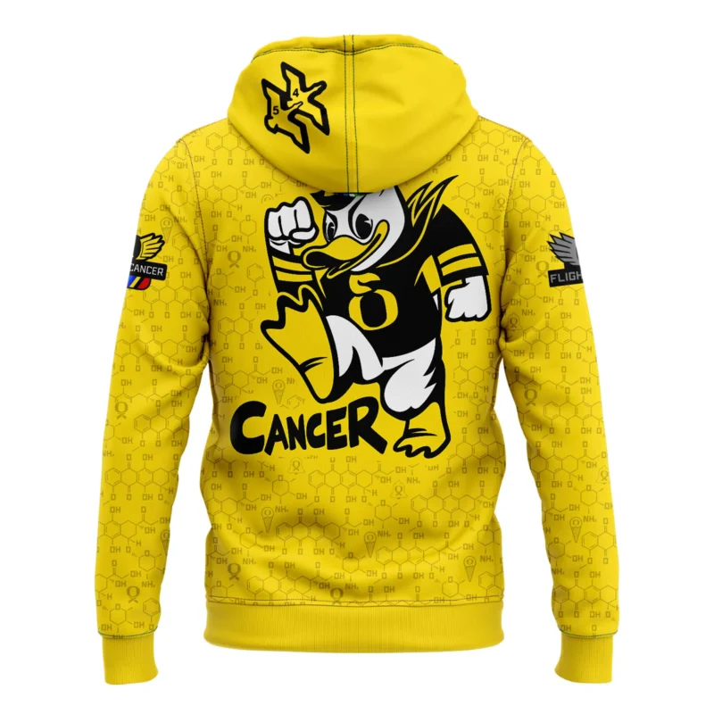 Oregon Ducks "Stomp Out Cancer" Limited Hoodie - Image 3