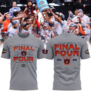 Auburn Tigers Men's Basketball 2025 Final Four T SHIRT