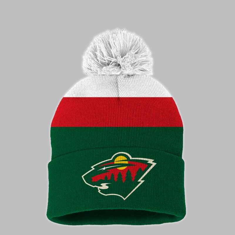 Minnesota Wild 2024 Bobble Hat