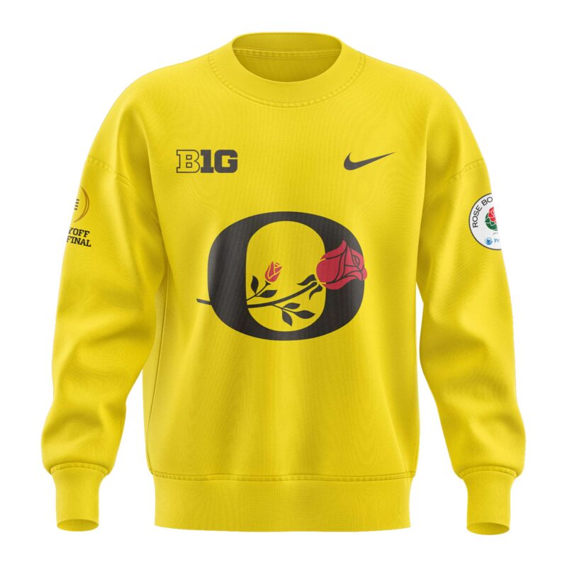 Oregon Ducks Rose Bowl Game 2024 Sweatshirt V1 - Image 2