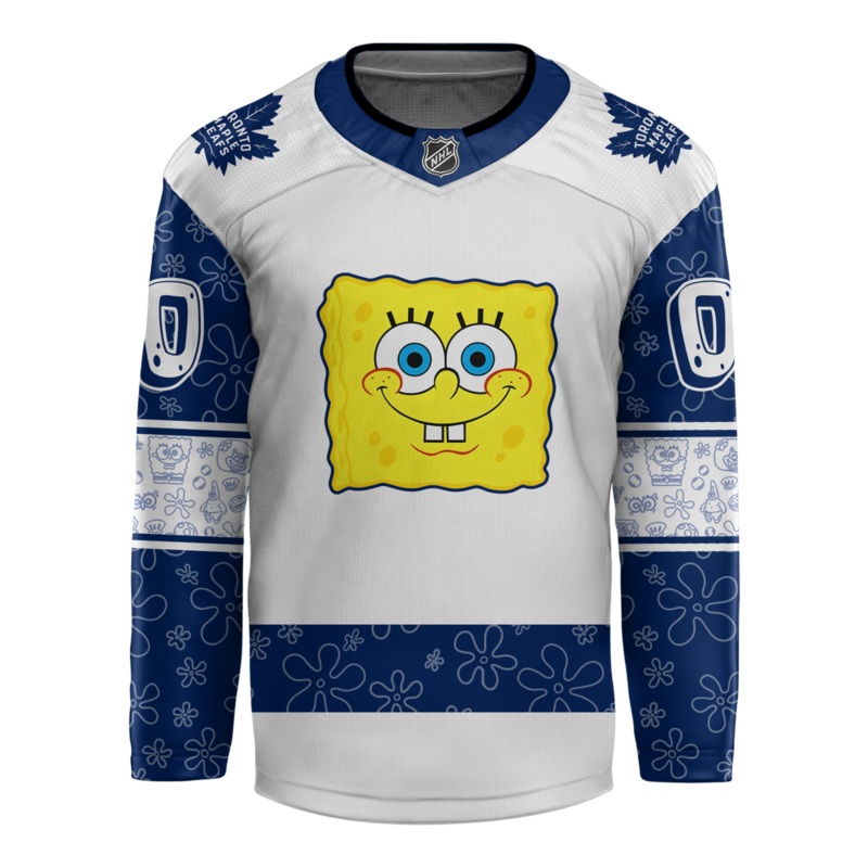 2024 Toronto Maple Leafs x Spongebob 25th Anniversary Exclusive Personalized Jersey - Image 2