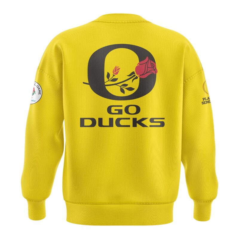 Oregon Ducks Rose Bowl Game 2024 Sweatshirt V1 - Image 3