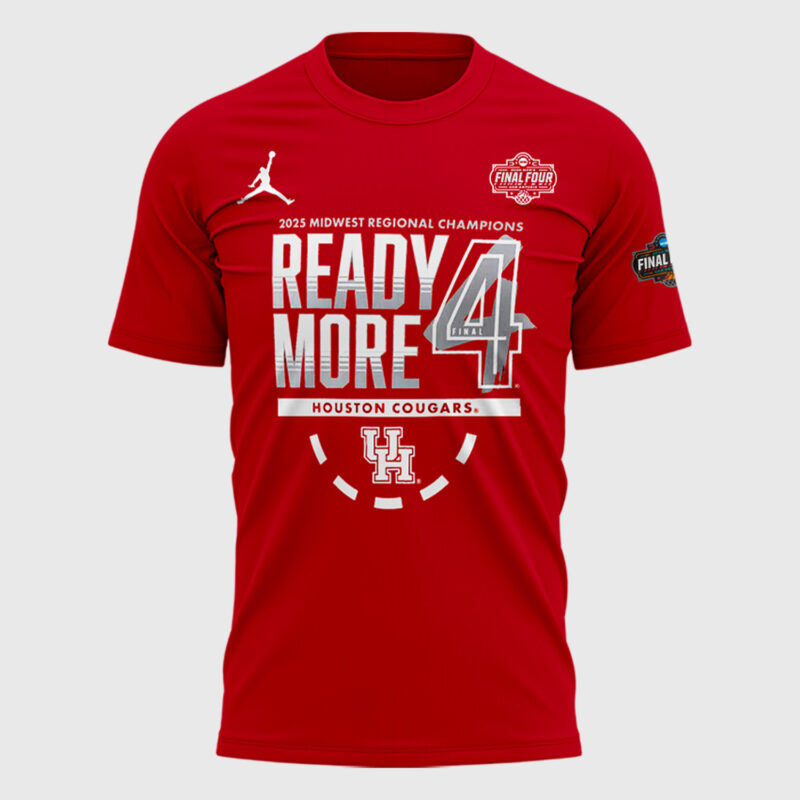 .University of Houston Men's Basketball 2025 Final Four  T SHIRT - Image 2