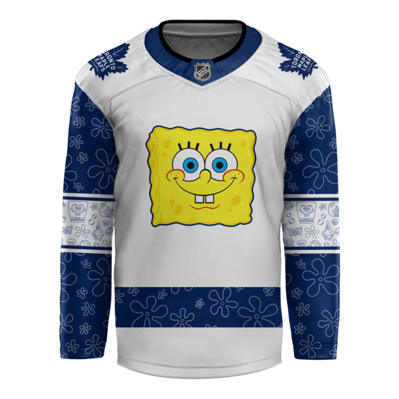 2024 Toronto Maple Leafs x Spongebob 25th Anniversary Jersey - Image 2