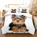 3D Cute Dog Bedding Set