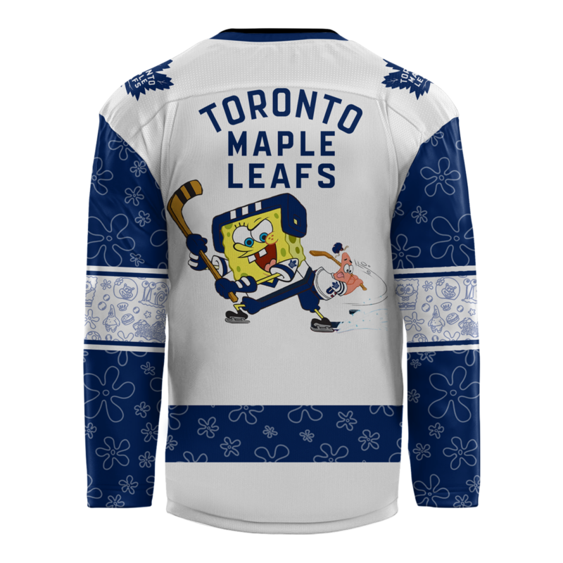 2024 Toronto Maple Leafs x Spongebob 25th Anniversary Jersey - Image 3