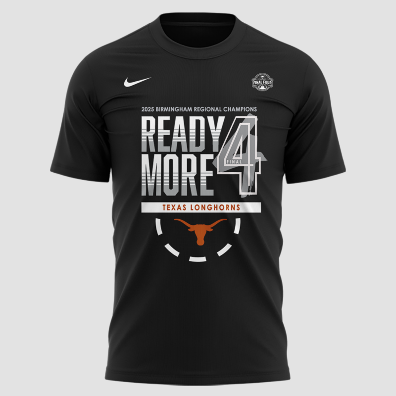 Limited Edition Texas Women's Basketball 2025 Final Four T SHIRT - Image 2