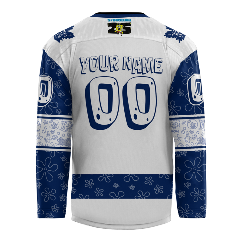 2024 Toronto Maple Leafs x Spongebob 25th Anniversary Exclusive Personalized Jersey - Image 3
