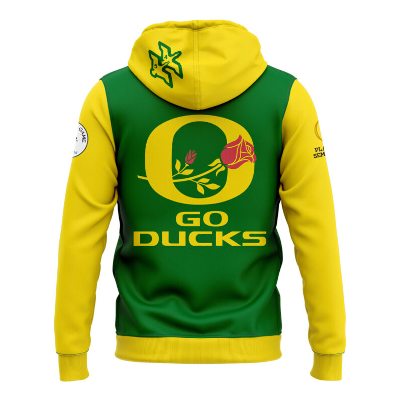 Oregon Ducks Rose Bowl Game 2024 Hoodie V2 - Image 3
