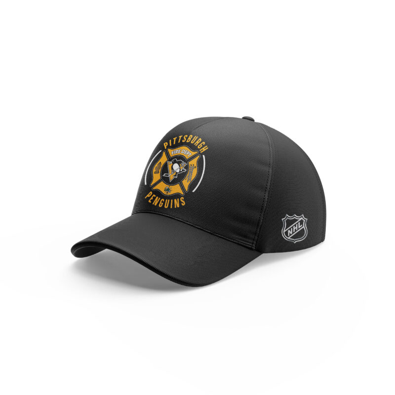Pittsburgh Penguins x 2024 Firefighter Appreciation Night Premium Limited Long Sleeve Shirt - Image 6