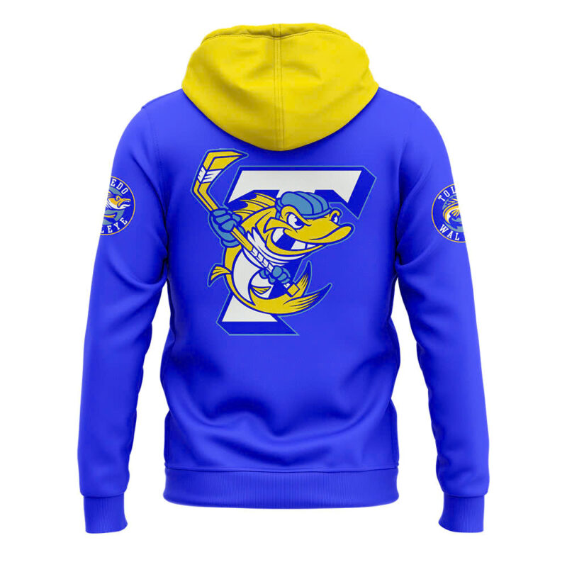 Toledo Walleye x Down Syndrome 2024 Pullover Hoodie v2 - Image 3