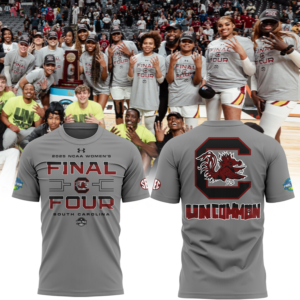 South Carolina Gamecocks 2025 NCAA Women's Basketball Tournament March Madness Final Four T SHIRT