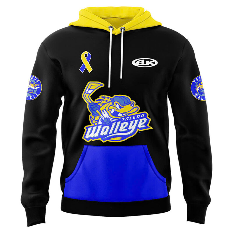 Toledo Walleye x Down Syndrome 2024 Pullover Hoodie v3 - Image 2
