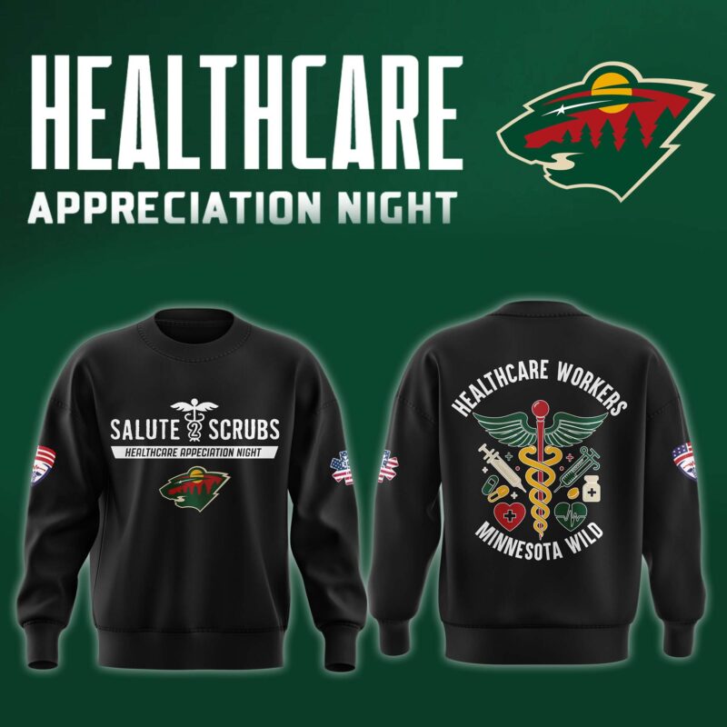 Minnesota Wild x 2025 Healthcare Appreciation Night Premium Limited Sweatshirt