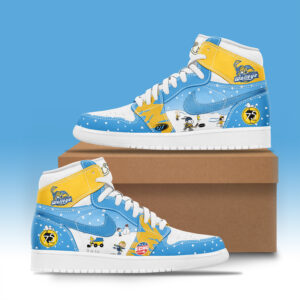 Toledo Walleye x 2024 Peanuts Night Limited Edition Shoes