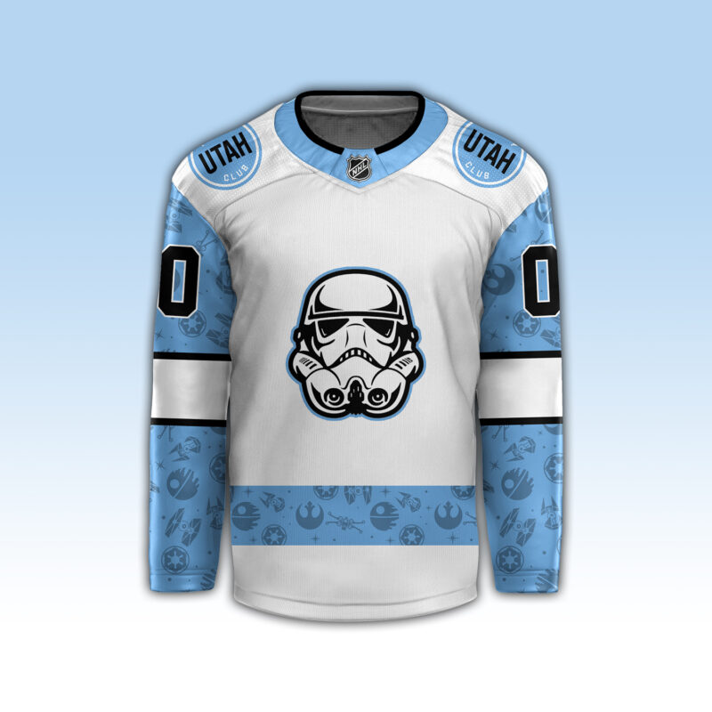Utah Hockey Club x Star Wars Night 2024 Exclusive Jersey (Custom) - Image 2