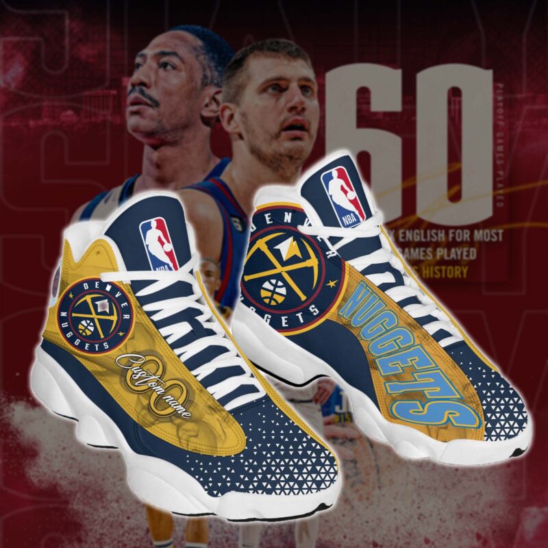 NBA Denver Nuggets Blue Edition Air Jordan 13