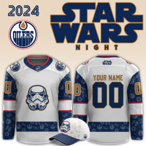 2024 Edmonton Oilers x Star Wars Night Jersey (Custom)