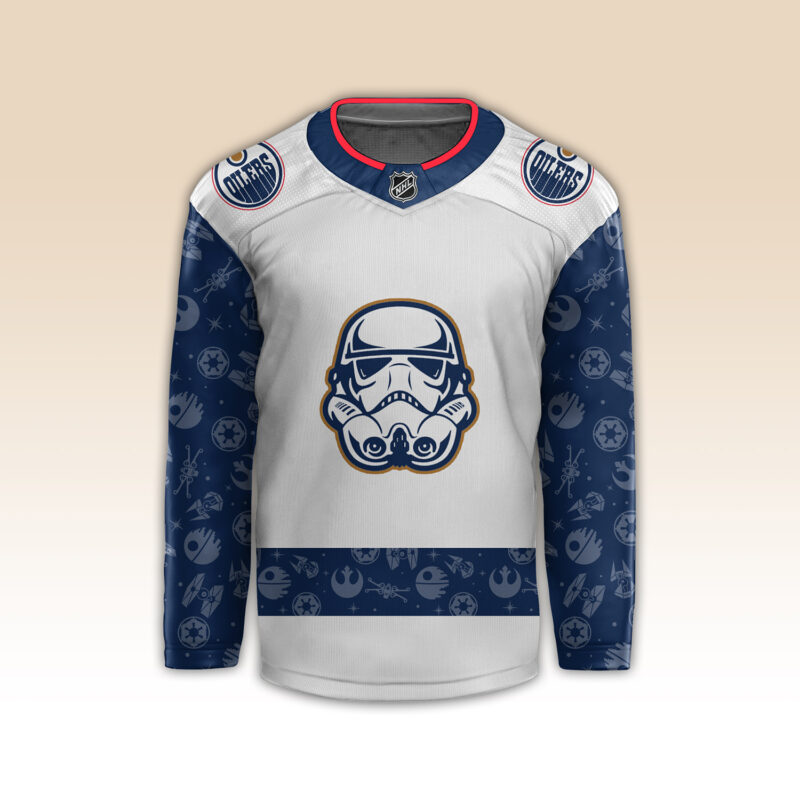 2024 Edmonton Oilers x Star Wars Night Jersey - Image 4