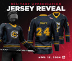Cincinnati Cyclones x Military Appreciation Night 2024 Jersey