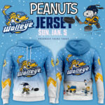 Toledo Walleye x Peanuts Night Limited Edition Hoodie
