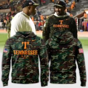 Limited Tennessee Football Nike Camo 2024 Salute to Service Club Fleece Pullover Hoodie