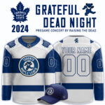 Toronto Maple Leafs x Grateful Dead Night 2024 Custom Jersey