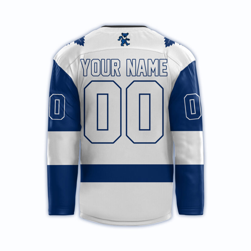 Toronto Maple Leafs x Grateful Dead Night 2024 Custom Jersey - Image 3