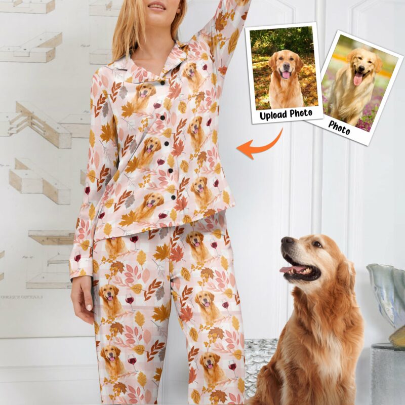 I'm A Simple Woman - Personalized Photo Women's Pajamas Set - Image 2