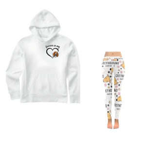 Combo Personalized Dog Lovers Hoodies and Legging