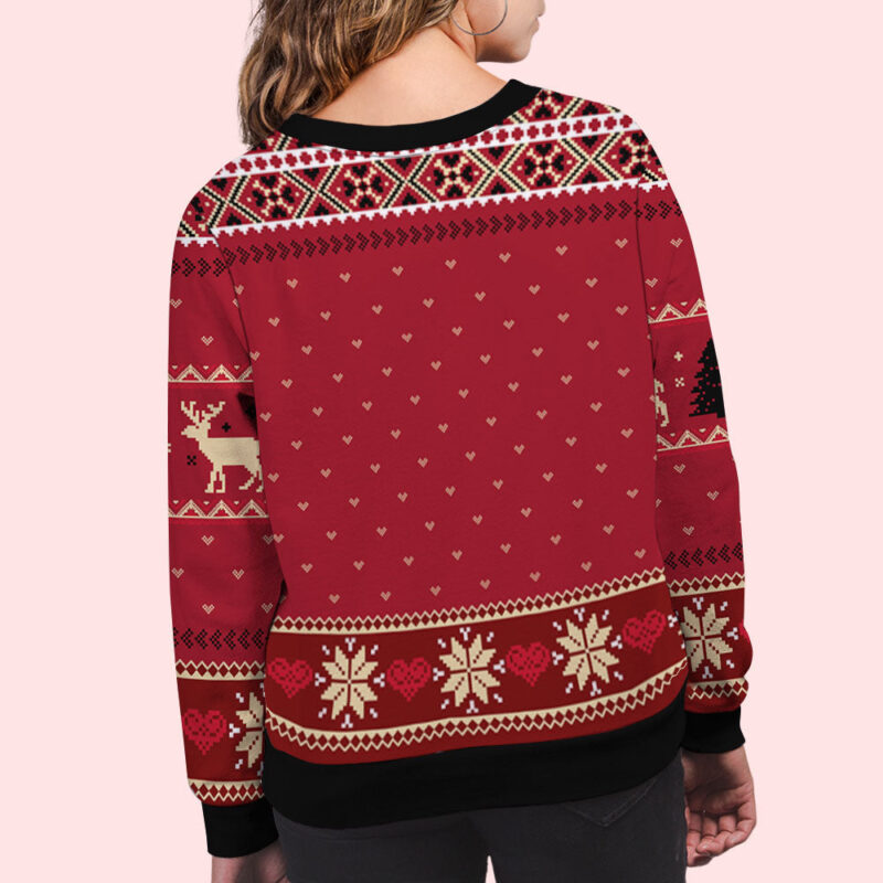 Drink Buddies - Personalized Custom All-Over-Print Sweater - Image 6