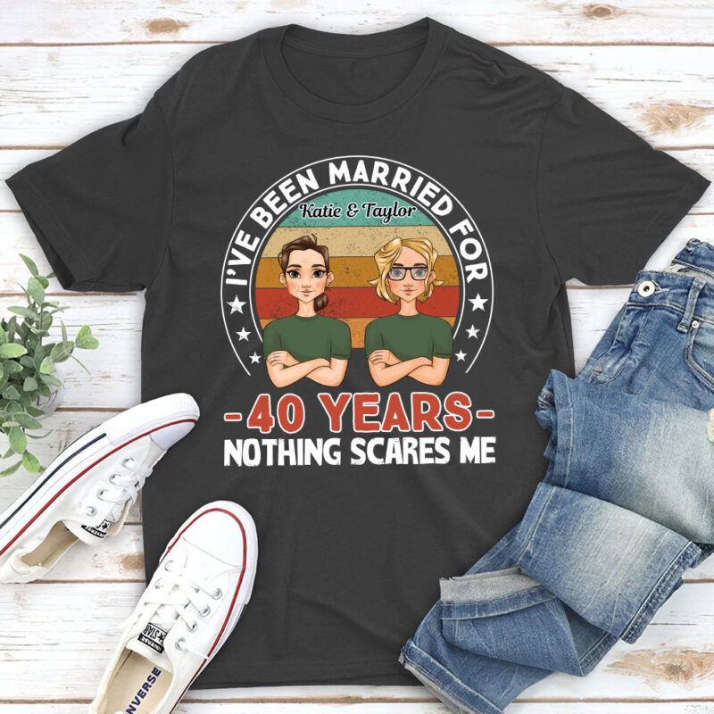 I Have Been Married - Personalized Custom Classic T-shirt - Image 5