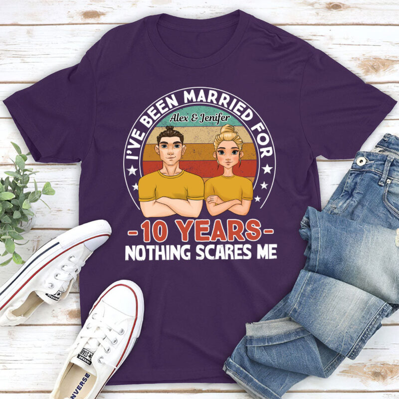 I Have Been Married - Personalized Custom Classic T-shirt - Image 4